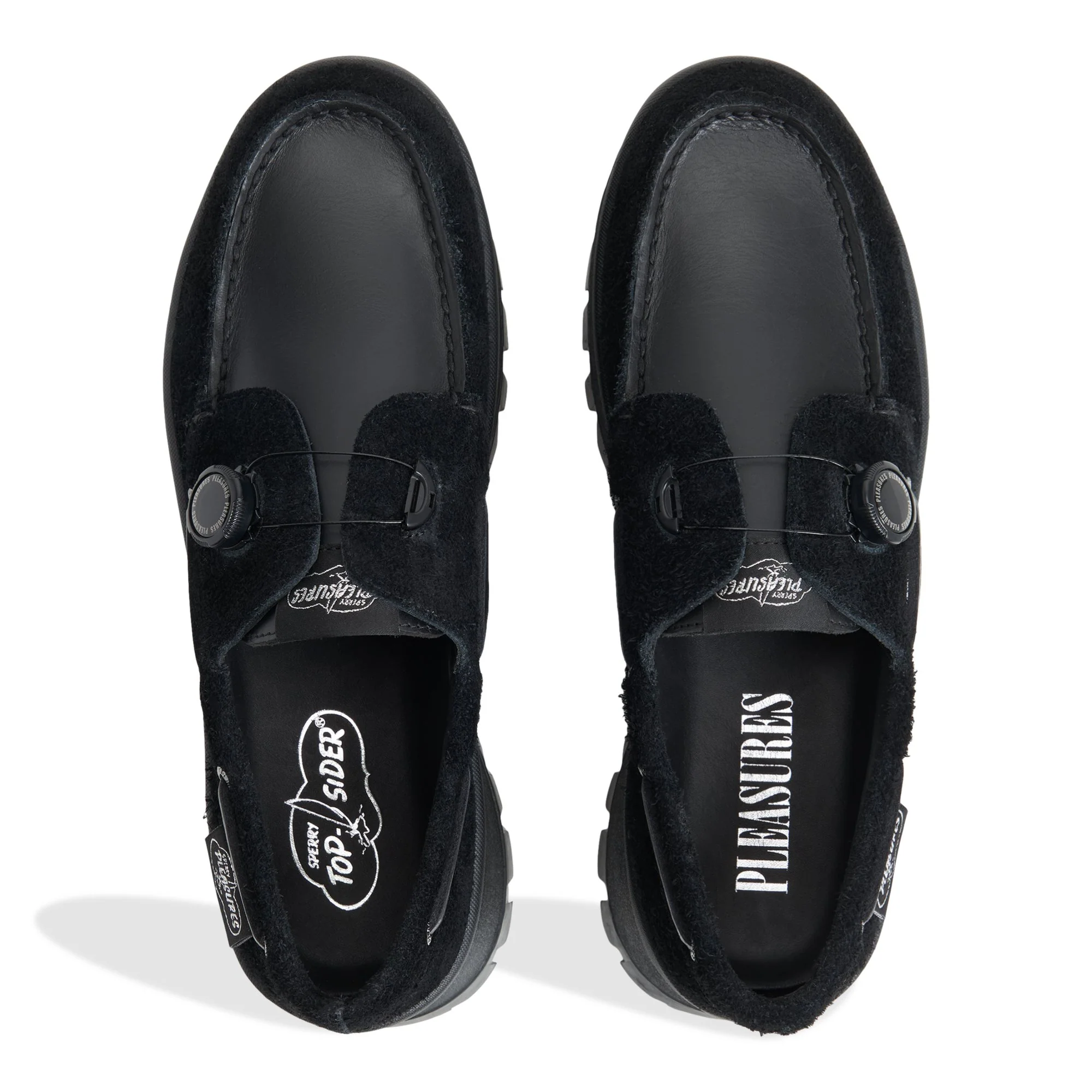 Sperry x Pleasures 3-Eye Vibram Turn-Lock Lug Boat - Image 6